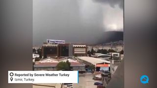 Fortes tempêtes en Turquie occidentale