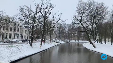 Chutes de neige intenses sur les Pays-Bas