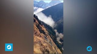 Catastrófica avalancha de agua y lodo en el distrito de Chamoli, en la India