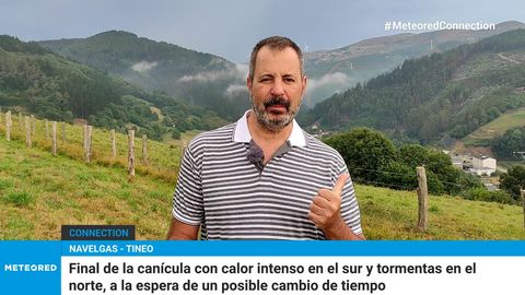 Calor intenso y fuertes tormentas para despedir la canícula, después posible cambio de tiempo