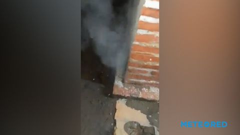 Extraño fenómeno en un barrio de Concepción, Paraguay
