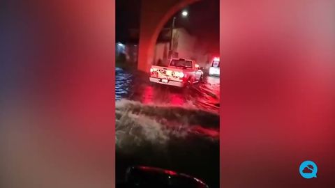Sorprendentes inundaciones en México