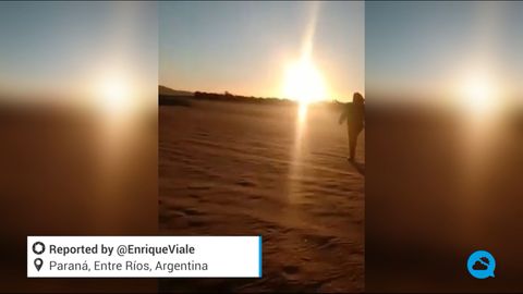 Histórica bajante en más de 50 años del Río Paraná en Argentina