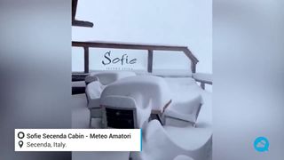 Fortes chutes de neige dans le nord de l'Italie continuent