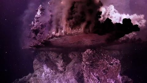 Increíbles fuentes hidrotermales en el golfo de California