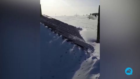 Un cyclone intense a frappé l'île de Sakhaline dans le sud-est de la Russie