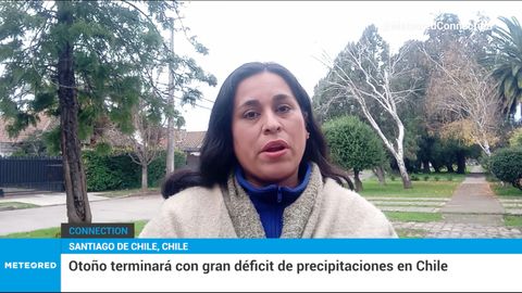 Otoño terminará con gran déficit de precipitaciones en Chile