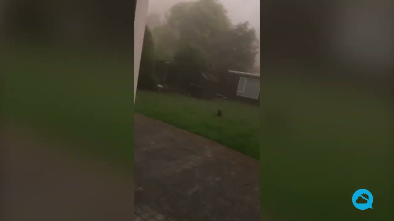 Una gran e intensa tormenta de polvo golpea a los Países Bajos