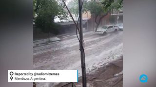 Violentes intempéries dans les provinces de Buenos Aires et de Mendoza en Argentine