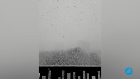 Importantes nevadas en los Países Bajos