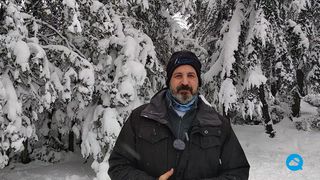 Y después de una nevada extraordinaria, heladas de récord
