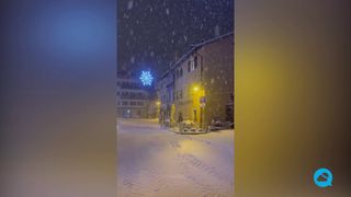 Des chutes de neige se sont répandues dans toute l'Europe ces derniers jours