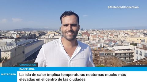 La isla de calor implica temperaturas nocturnas mucho más elevadas en el centro de las ciudades