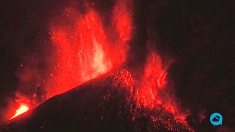 La sixième éruption de l'Etna en huit jours