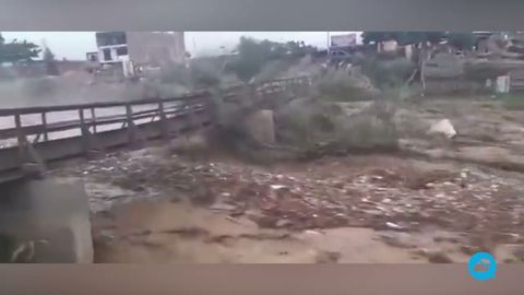 El paso del ciclón Yaku causa importantes inundaciones en Lima, Perú
