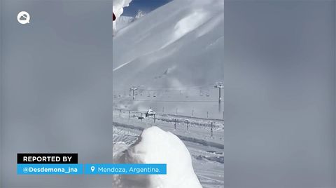 Impressionanti nevicate a Las Leñas (Malargüe), Argentina