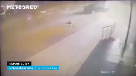 Schreckliche Bilder von katastrophalen Überschwemmungen in Derna, Libyen