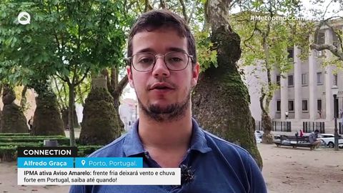 IPMA ativa Aviso Amarelo: frente fria deixará vento e chuva forte em Portugal, saiba até quando!