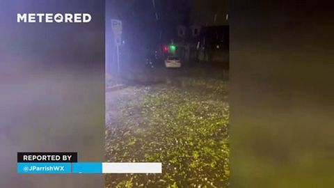 Riesiges Hagelunwetter verursacht Chaos in Round Rock (Texas), USA