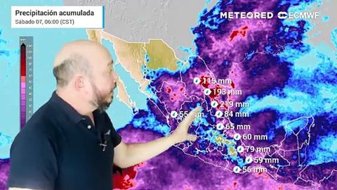 Tormentas intensas y 