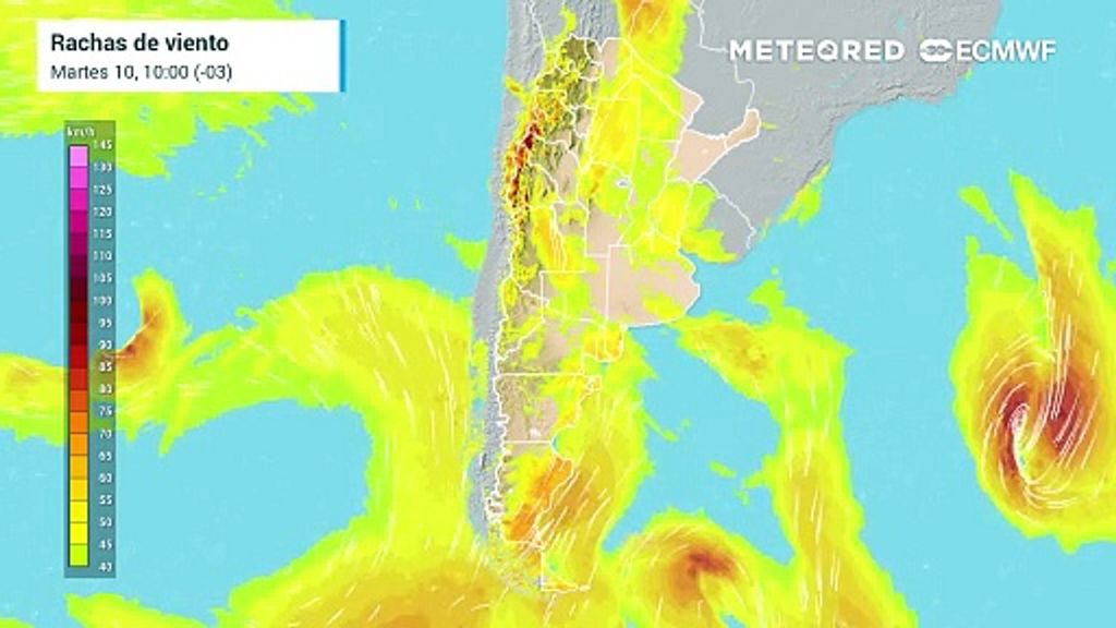 Alerta Del Servicio Meteorológico Nacional Por Fuertes Vientos En El Centro De Argentina 8298