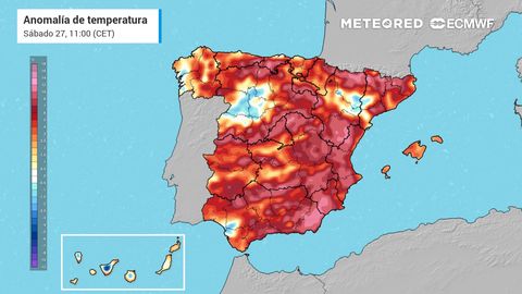 Fin de semana anticiclónico con importantes amplitudes térmicas y bancos de niebla en España