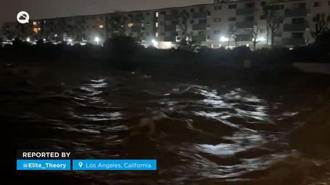 Inundaciones muy graves en Oroville, California (USA).