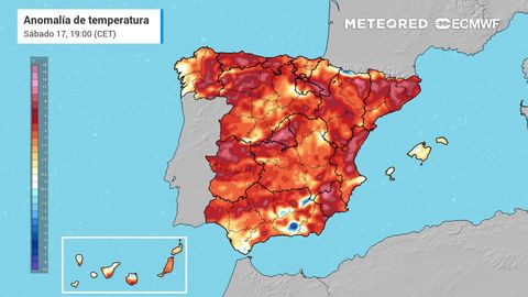 Fin de semana con chubascos residuales y temperaturas que subirán de forma generalizada