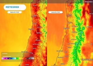 Cambio de temperaturas para la zona central: ¿cómo se proyectan para esta semana?