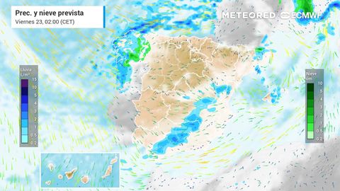 Cambio de tiempo radical en España: una masa de aire polar traerá un ambiente puramente invernal