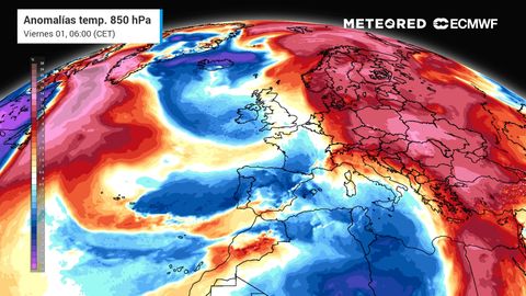 Después de la borrasca Dorothea llegarán nuevas irrupciones de aire polar con lluvias y nevadas en España