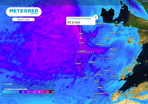 Avisos de tempo instável em Portugal: chuva e neve regressam a partir de quinta-feira, saiba que regiões serão mais afetadas