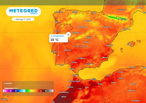 Tempo em Portugal nos próximos dias: temperaturas 'disparam' para os 26 °C, mas também haverá chuva. Saiba em que regiões