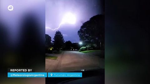 Las fuertes tormentas provocan el caos en varias regiones de Argentina