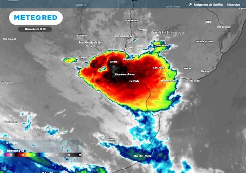 Alerta por el retorno de lluvias y tormentas fuertes a Buenos Aires y el Litoral