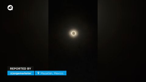 Hermosas imágenes del eclipse solar