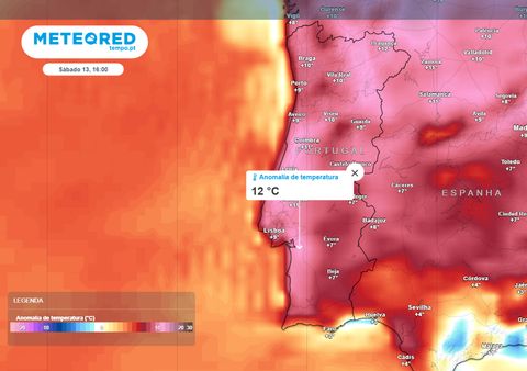  Iminente episódio de tempo quente em Portugal: estão previstas temperaturas de quase 30 ºC nestas zonas