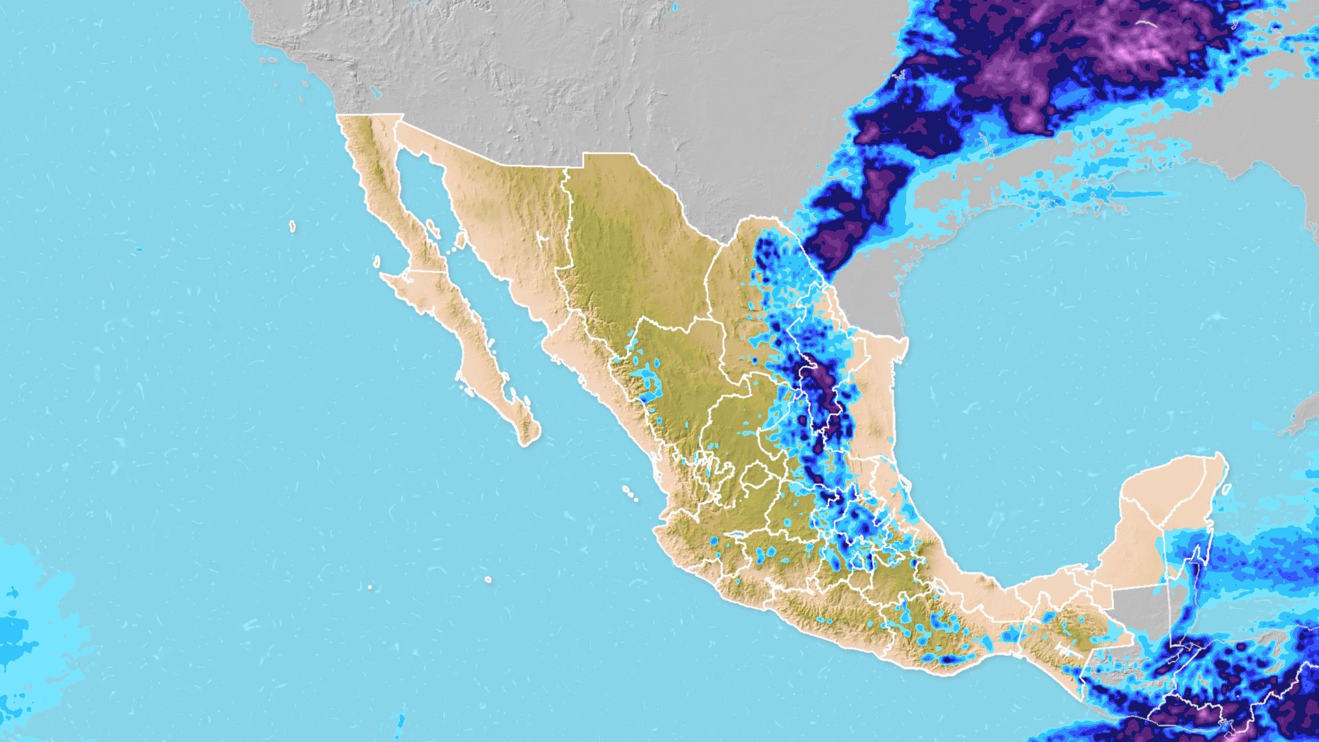 ¡Prepárate para el temporal! Fuertes tormentas, granizo y un frente frío llegarán a México, disminuyendo el calor. Noticias en tiempo real