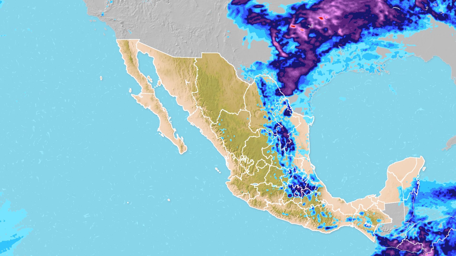Llegan las tormentas, granizadas y posibles tornados a México. Noticias en tiempo real
