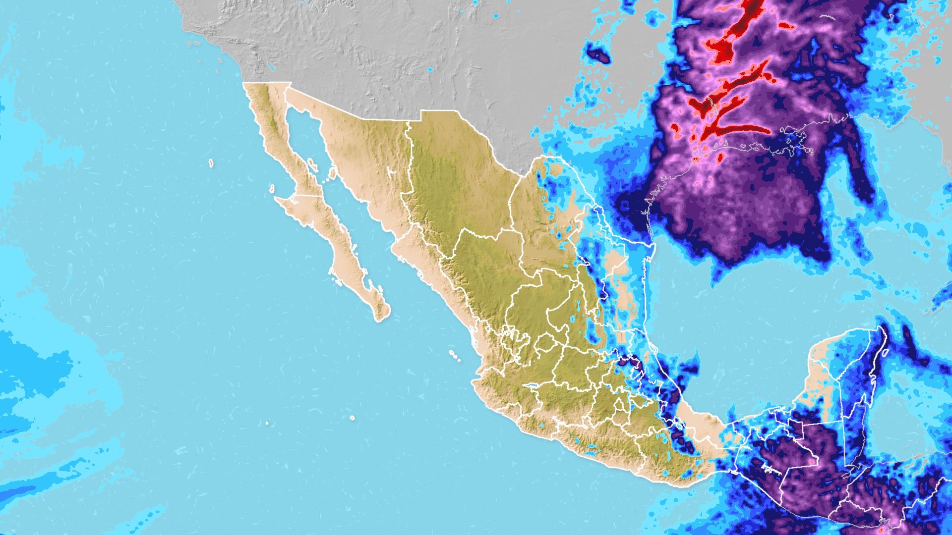 Posibles tormentas con granizadas y calor extremo para este lunes en México. Noticias en tiempo real