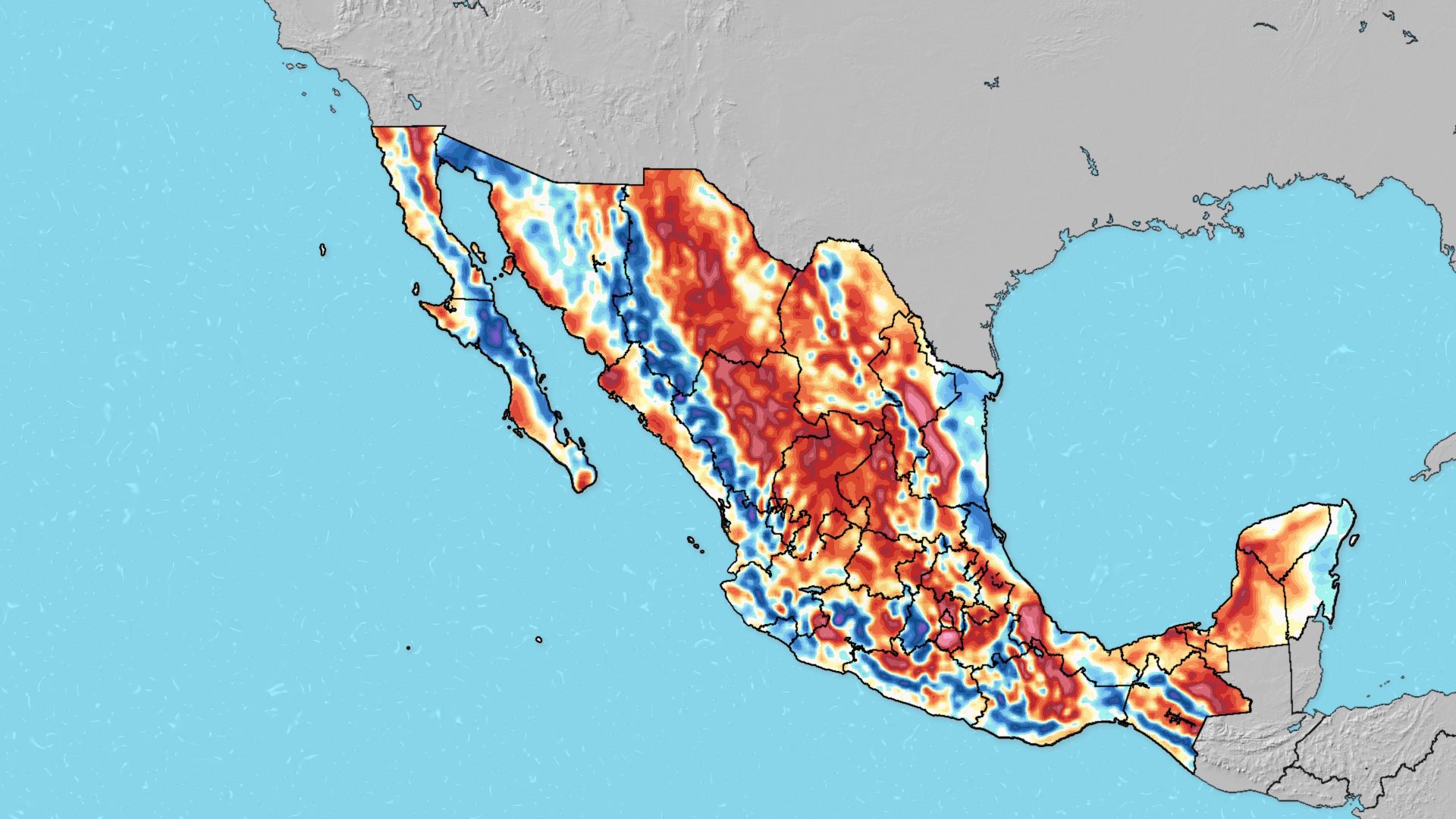 Temperaturas sofocantes de entre 40 °C y 45 °C se sentirán en varios estados de México. Noticias en tiempo real