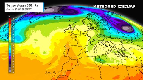 La dorsal traerá temperaturas de más de 30 ºC a España, a la espera de un importante cambio de tiempo