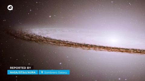 Espectaculares imágenes de la galaxia del Sombrero capturadas por el Telescopio Espacial Hubble