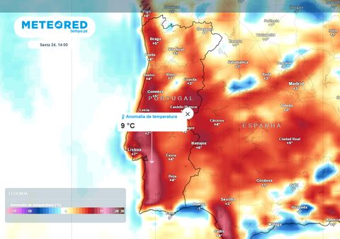 Tempo em Portugal nos próximos dias: temperaturas começam a escalar e o calor impõe-se em várias regiões