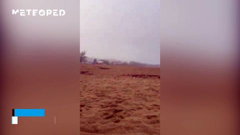 Un rayo deja varios heridos tras impactar en una playa de Isabela, Puerto Rico