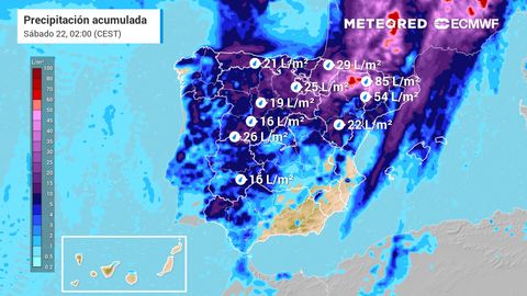 La DANA ya está en España: en las próximas horas se prevén tormentas muy fuertes en estas zonas