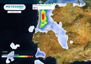 Amanhã grandes trovoadas deixarão granizo e "rajadas convectivas" em Portugal, avisa o IPMA. Veja o que revelam os mapas da Meteored