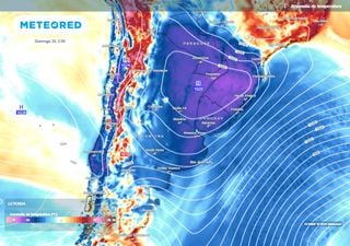 El tiempo en Argentina este fin de semana: junio cerrará con frio polar y chance de nieve en la provincia de Buenos Aires