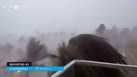 El Huracán Beryl causa estragos en Jamaica