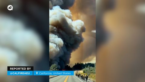 Un megaincendio forestal arrasa el estado de California, USA